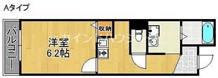 クリアフェリオ住吉の物件間取画像